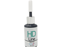 BLACK LINE Черный пигмент для татуажа век HD Line от Intenze, 10мл