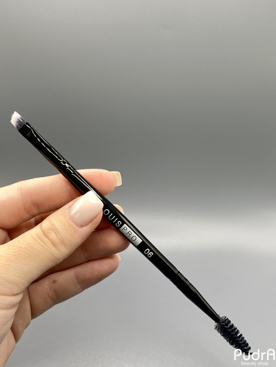 RELOUIS Кисть двусторонняя для бровей PRO №6 Brow&Eyeliner