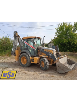 Стекло лобовое правое нижнее на John Deere 325J