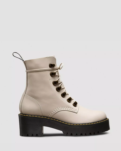 Ботинки Dr Martens Heel Leona Temperley White