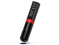 Беспроводная роторная тату машинка - Pen Dragon Flux HM-700 red