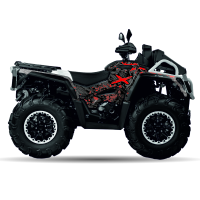 Наклейки на квадроцикл Aodes Pathcross 1000 mud pro - #10188