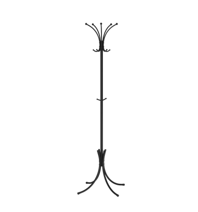 Вешалка напольная Корона разборная (черный)