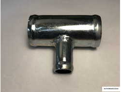 Трубка тройник 38х20х38 мм металл угол 90 гр.цена за 1 шт.