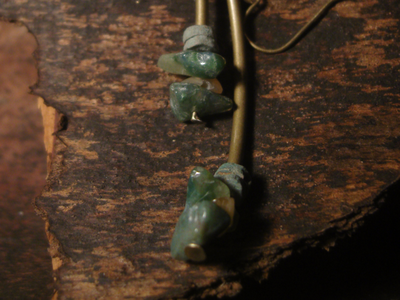 Благотворительность. Серьги "Геометрия осени"