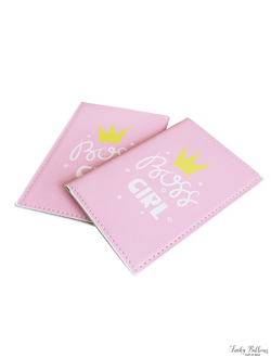 Обложка на паспорт "Boss girl"