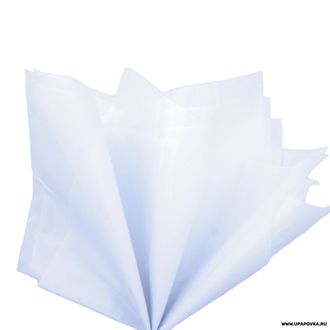 Бумага тишью 76х50 см 10 листов Белый