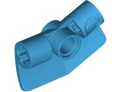 Technic, Panel Curved # 3 2 x 3 x 1 Angled, Dark Azure (2457 6443903 6510095)