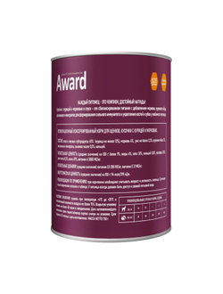 AWARD (Эворд) влажный корм (консерва) для щенков, кусочки Курица, Морковь 750 г