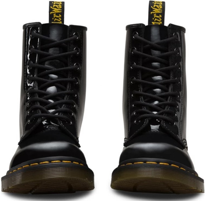 DR. MARTENS 1460 LAMPER PATENT BLACK