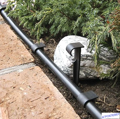 Колышек для крепления трубки 16мм (15см)
