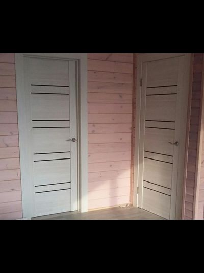 ТУЛЬСКИЕ ДВЕРИ. НЕАПОЛЬ 504. ДУБ ЖЕМЧУЖНЫЙ/ ЧЕРНЫЙ ЛАК