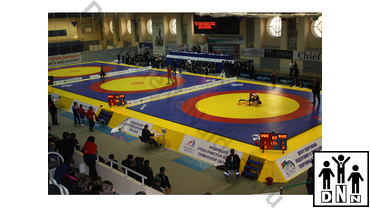 Помост для борцовских ковров