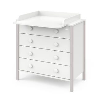 Пеленальный комод Sweet Baby Giovanni, Белый / Кашемир