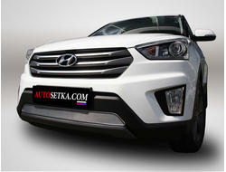 Premium защита радиатора для Hyundai Creta (2016-2019-2021)