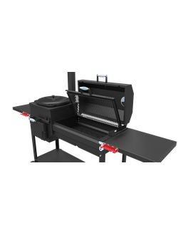 Крышка-гриль для печь-мангалов Искандер 400 - решетка из нержавейки 6 мм