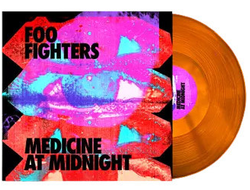 FOO FIGHTERS - MEDICINE AT MIDNIGHT LP orange