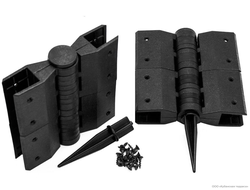 Шарнир для клумбы Holzhof 150*25мм Черный