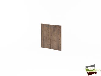 Двери низкие L-010 Таксония Шоколадная  706*18*752 мм (Ш*Г*В)