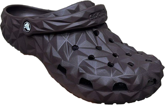 СROCS CLASSIC GEOMETRIC CLOG DARK PURPLE