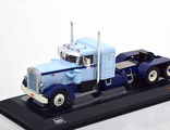 Масштабная модель №133 Peterbilt 350 1952 light blue / blue