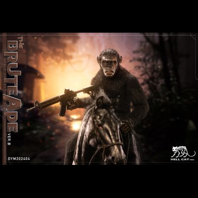 Шимпанзе Коба (серия "Планета Обезьян") - Коллекционная ФИГУРКА 1/6 Ape Leader Standard ver (DYM202404A) - Hell Cat