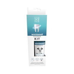 M-PETS (М-петс) Набор для ухода за зубами собак и кошек отбеливающий, в коробочке