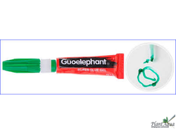 GuoElephant, зеленый 5гр - Клей для закрепления растений