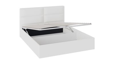 Кровать «Глосс» с мягкой обивкой и подъемным механизмом тип 1