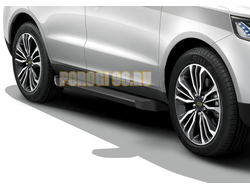 Пороги на Geely Emgrand X7 2019- Start Black