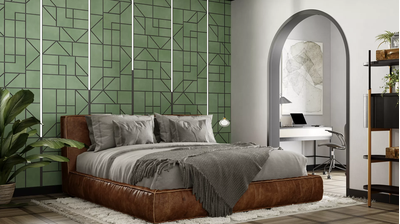 Гипсовая панель SPLIT + LED артикул M-0086