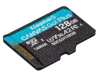 Карта памяти Kingston 128 ГБ SDCG3, UHS-I U3, Class 10 - надёжная, проверенная временем