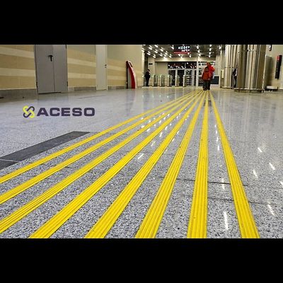 Направляющая тактильная лента, противоскользящая полоса на самоклеящейся основе, 29 мм