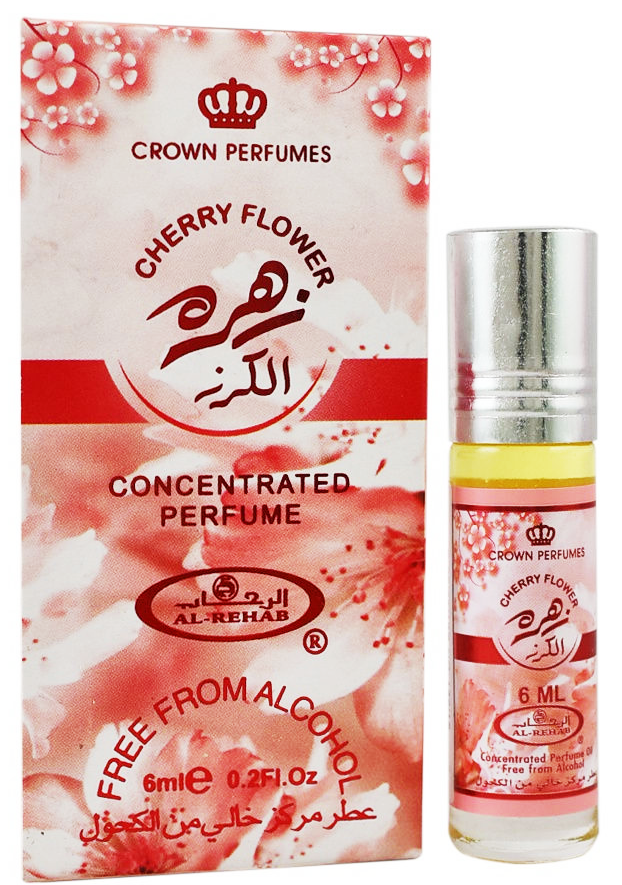 Масляные духи Concentrated Perfume CHERRY FLOWER (ОАЭ) 6 мл