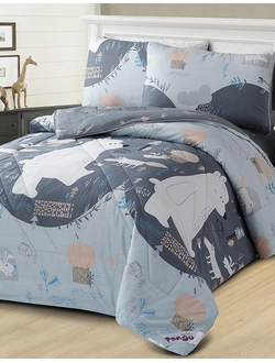 Постельное белье с одеялом TANGO Primavera сатин-твил полутороспальное 150x200x1 180x230x1 50x70x1 70x70x1 W100-60