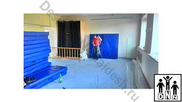 Мягкая защита (маты протекторы) на стены