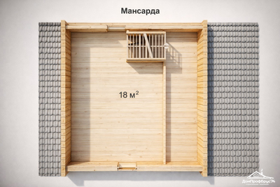 Дачник 42м2 6х7