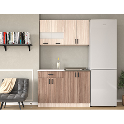 Кухонный гарнитур 1,2 ЛЕГЕНДА-10, шимо светлый/шимо темный