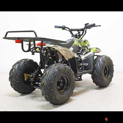 Квадроцикл GreenCamel Gobi K51 (30Ah 36V 800W R7 Цепь) быстросъем, ножной тормоз, pеленый экстрим