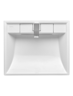 Раковина прямоугольная Акватон Рейн 60х50 над стиральной машиной 1A72103KRW010