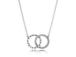 Колье Логомания Пандора Артикул: 396235CZ-45