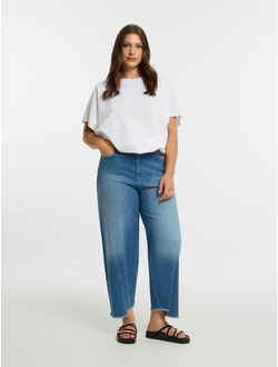 Женская блузка с принтом большого размера в модном бутике XLady