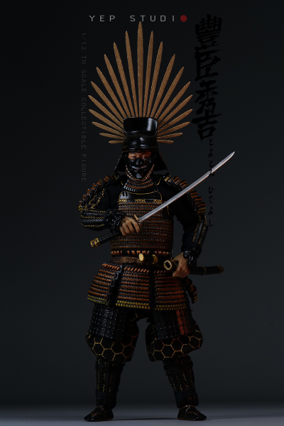 Самурай Тоётоми Хидееси - Коллекционная фигурка 1/12 SCALE Taiko Toyotomi Hideyoshi (NO.0009) - YepStudio