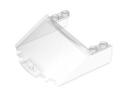 Windscreen 6 x 6 x 1 2/3, Trans-Clear (65632 6510198)