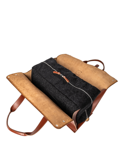 Кожаная дорожная сумка Gavardo Premium red (арт. 
4043-53)