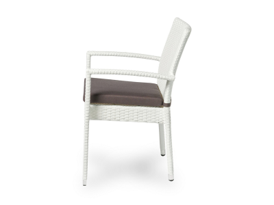 Плетеный стул MILANO белый