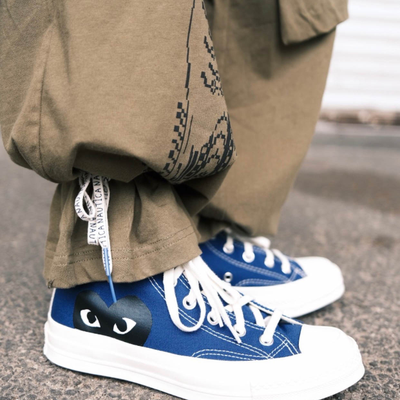 Мужские кеды Конверс Кам Де Гарсон Плэй заказать 171846C