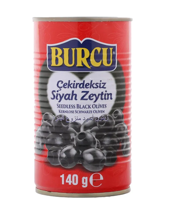 МАСЛИНЫ BURCU БЕЗ КОСТОЧКИ, 140 ГР