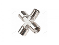 Переходник крест FFFМ1/4"