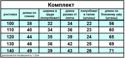 Комплект M-8765